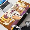 Mauspad Anime One Piece Monkey D. Luffy Großes Gamer Tastatur Mauspads PC Computer Zubehör Schreibtischunterlage Gaming Pad Mauspads