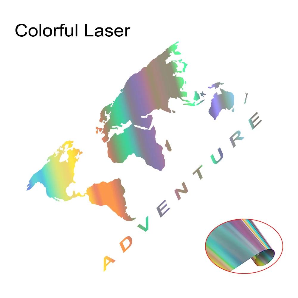 Car Side Body Sticker Graphics World Map Adventure Edition Decor Decal For Van SUV Camper RV Motorhome Car Auto DIY Vinyl Cover