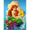 Disney La Sirenetta Ariel Collezione Oceano Pittura Diamante 5D Piena di Diamanti Fai da Te Pittura Diamante Fatta a Mano Cartone Animato Decorazione Kit Pittura