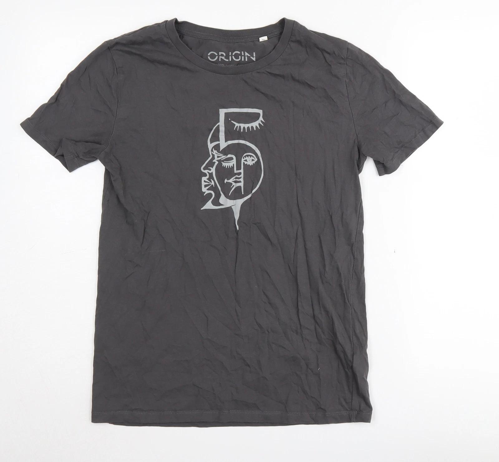 

Stanley Stella Men s Black Graphic T-Shirt, Size S S