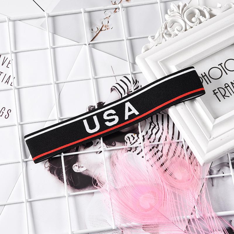 Unisex Sports Yoga Elastic Headband Hairbands Scrunchie Women Girl Men Hair Head Band Hoop Accessories Headdress Headwear Holder