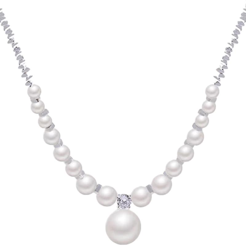 Elegant Shell Pearl Pendant Necklace for Women
