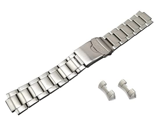 

[Seiko] Genuine Metal Belt 22mm / 300Z1JM-L (300Z1JM) + Chamois Leather 100x150mm
