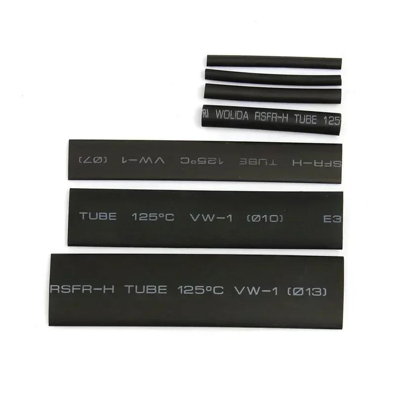 Heat shrinkable sleeve Kit 2:1 Shrink Ratio Sleeving for Wires Cables Electronics - Waterproof Insulation Solder Protection