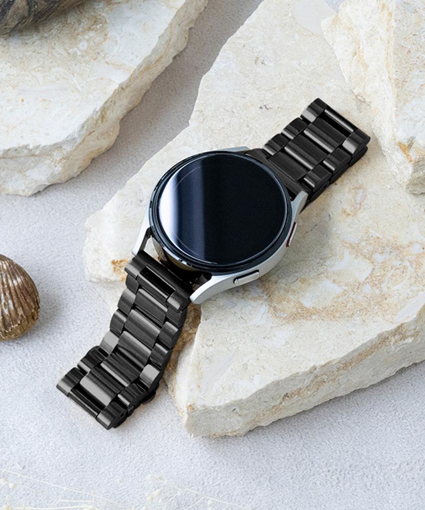 Nuateu [4Color] Galaxy Watch Premium Metal Band Strap 20/22Mm