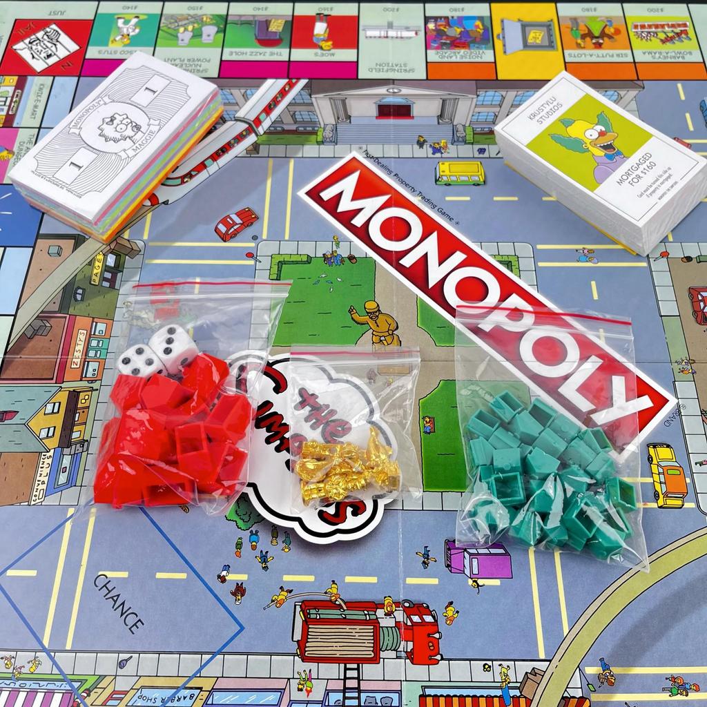 Monopoly Crossover: Dragon Ball, Game of Thrones, One Piece, Godzilla Christmas Edition Board Game