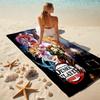 Japanese artist Koyoharu Gotouge's Demon Slayer beach towel, outdoor camping vacation swimming beach towel, outdoor absorbent bath towel blanket K6