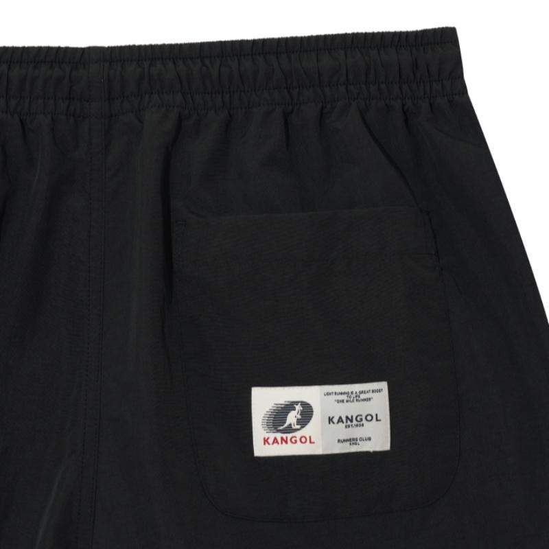 Kangol Athletic Nylon Shorts Black 4055