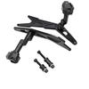 Motokano Engine Guard Frame Slider Crash Bars for Ninja and Ninja 300 250, Z250, (2013-2017) (Black)