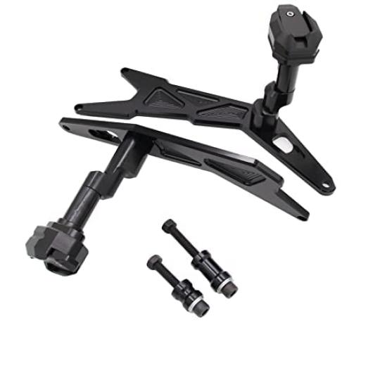 

motokano Engine Guard Frame Slider Crash Bars for Ninja and Ninja 300 250, Z250, (2013-2017) (Black) чёрный