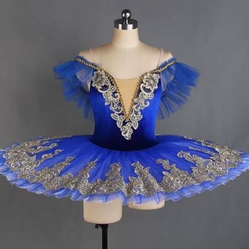 Swan Lake Multi-color Ballet Performance Strappy Fluffy Skirt