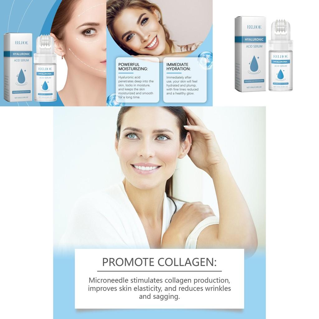 Eelhoe Transparent Hyaluronic Acid Roller Essence For Deep Hydration And Skin Firmness