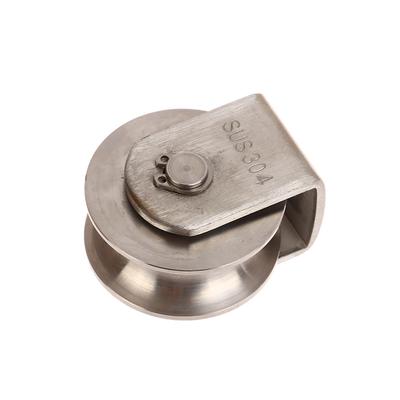 Edelstahl Heavy Duty Roller Rad Lager Pulley Rad Pulley Starke Last-Lager Pulley 48Mm Rad Diamete