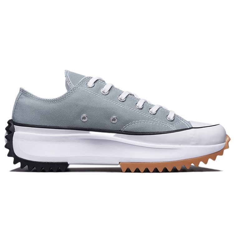 Converse Run Star Hike Low Ash Stone Unisex Sneakers Grey White Black 172491C