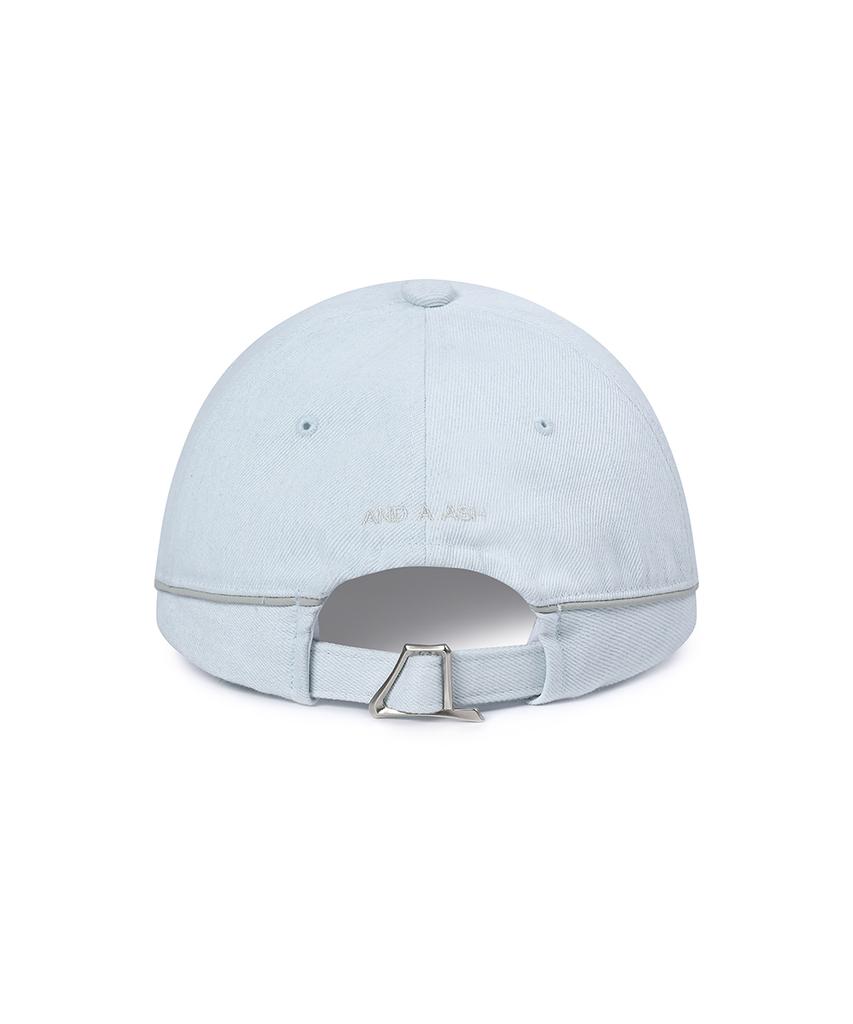 Aeneoaeswi Two Visor Denim Cap Light Blue