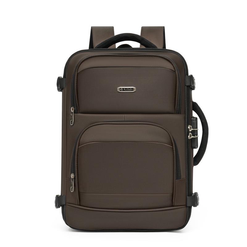 Customizable Logo Business Laptop Backpack: Multi-functional, Large Capacity, Travel-Friendly with Breathable Back Pad