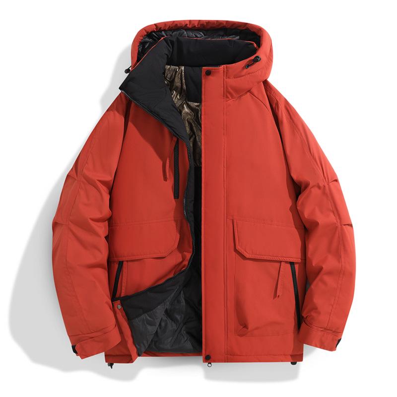 

Men s Cotton-Lined Graphene Ski Jacket: Warm, Thick, and Versatile Winter Outerwear for Couples 5XL