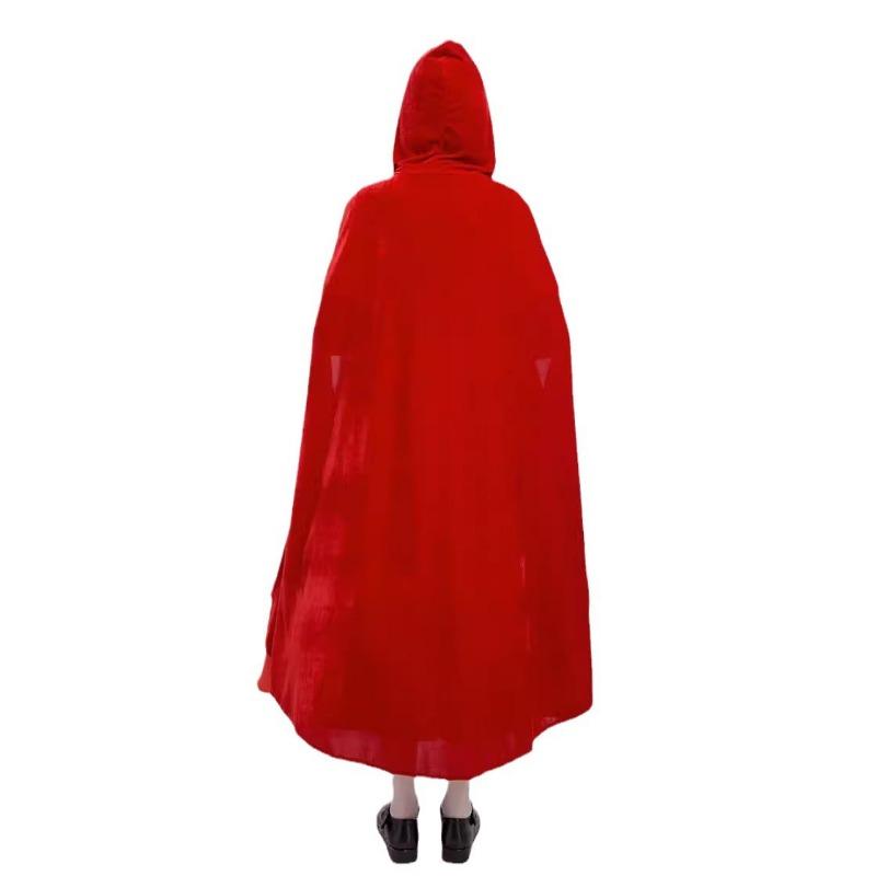 Halloween, Grimm's fairy tale, the little match girl, Little Red Riding Hood, red dress, performance costume