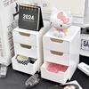 3-Tier Cosmetic Storage Box Organizer With Drawers Multifunctional Countertop Storage For Jewelry Office Supplies