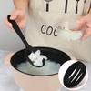 Non-Stick Silicone Slotted Spoon Long-Handled Cooking Serving Spoon Skimmer Scoop Drainer Spoon For Kitchen Gadgets Accessories