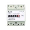 Optical Coupling Isolation DIN Rail Meter Electricity Usage Analysis White Optical Coupling Isolation Energy Meter