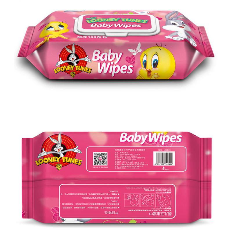 looney tunes wet wipes