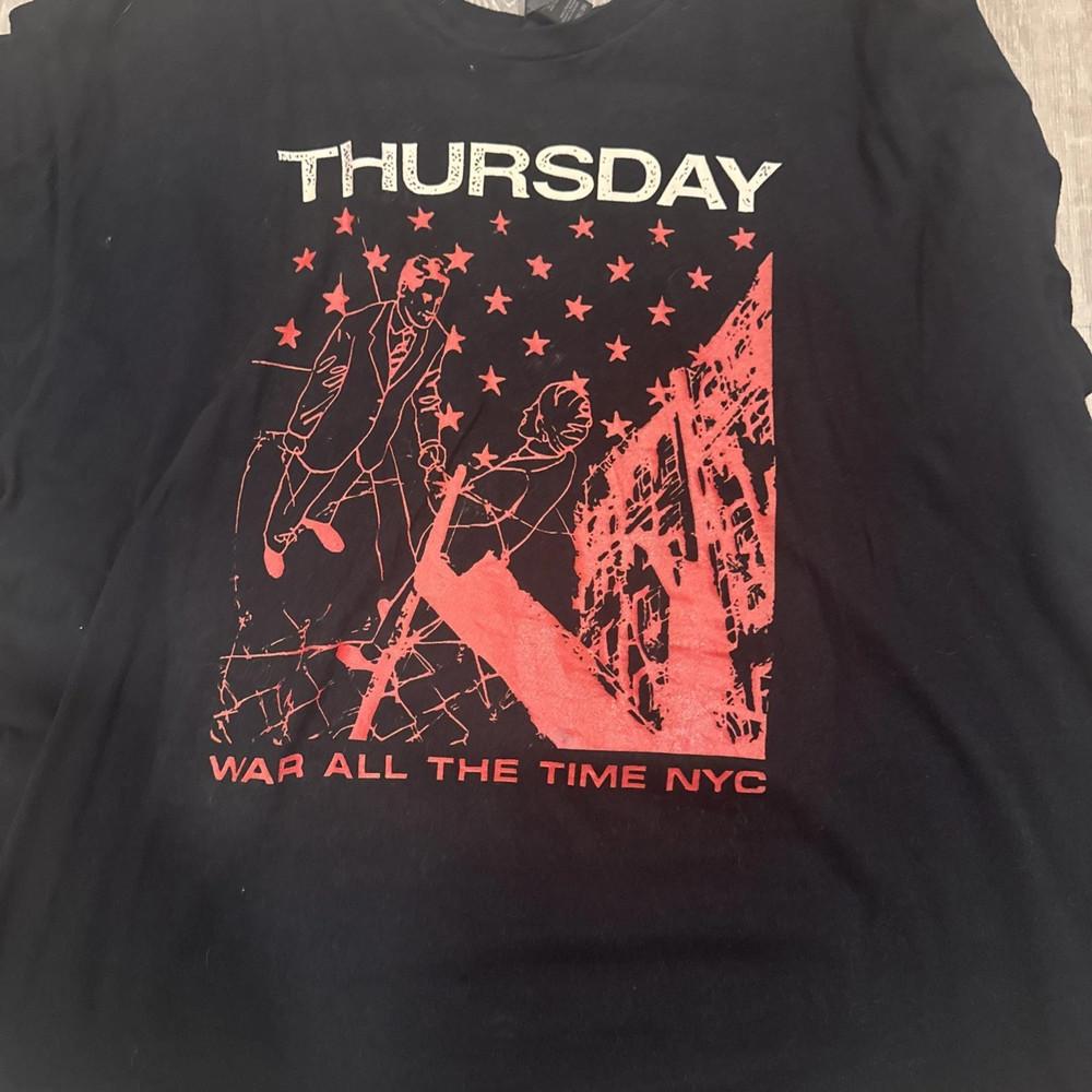 Thursday Band War All The Time T-shirt Full Size S to 5XL Unisex T-Shirt M