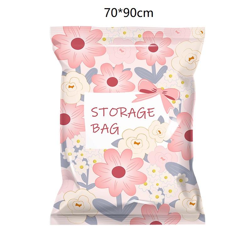 Vacuum Storage Bag Space Saver Bags Compression For Comforters And Blankets, Sealer Clothes Travel Packing Organizer