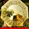 Copper Taiji Bagua Mirror: Convex & Concave Options for Doorway, Window, or Balcony.