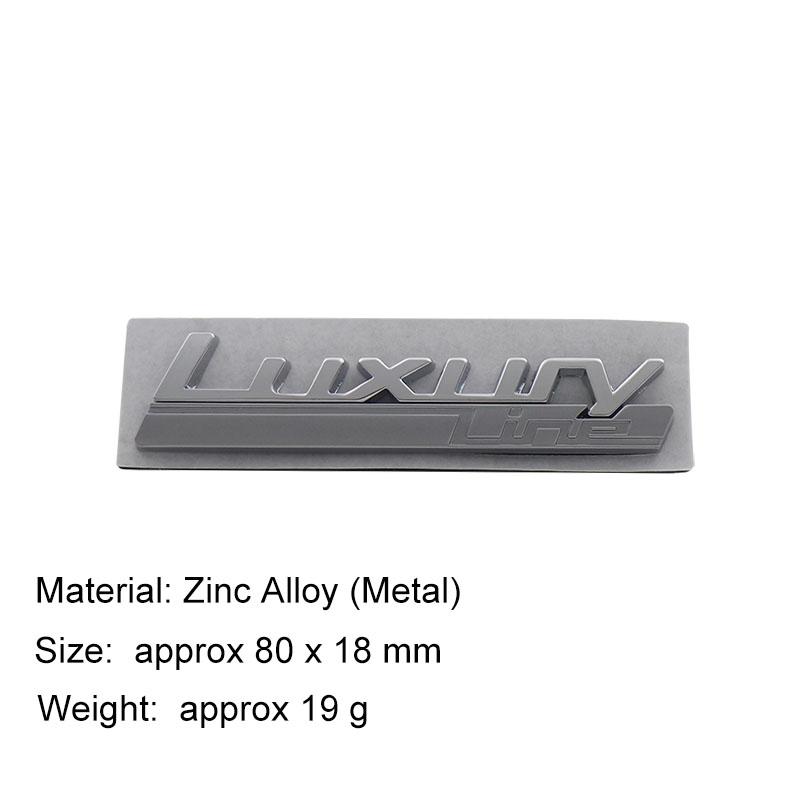 

3D Премиум ЛЮКС ЛИНИЯ СПОРТ ЛИНИЯ для автомобиля Капот Крыло багажник Задняя наклейка Эмблема Значок Стикер metal-luxury