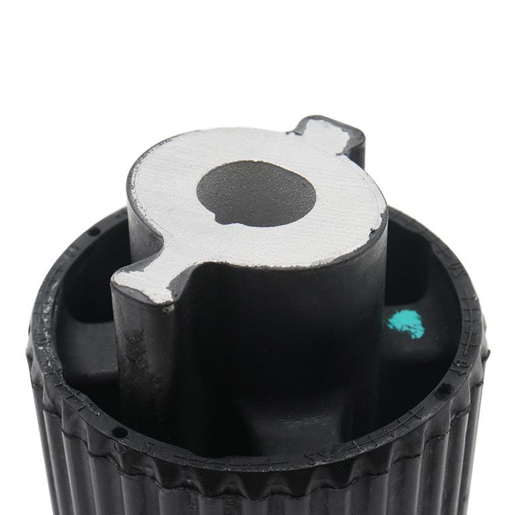 Curved Arm Front Lower Rubber Engine Mount Bushing for BMW F18 - Large (33316792872)