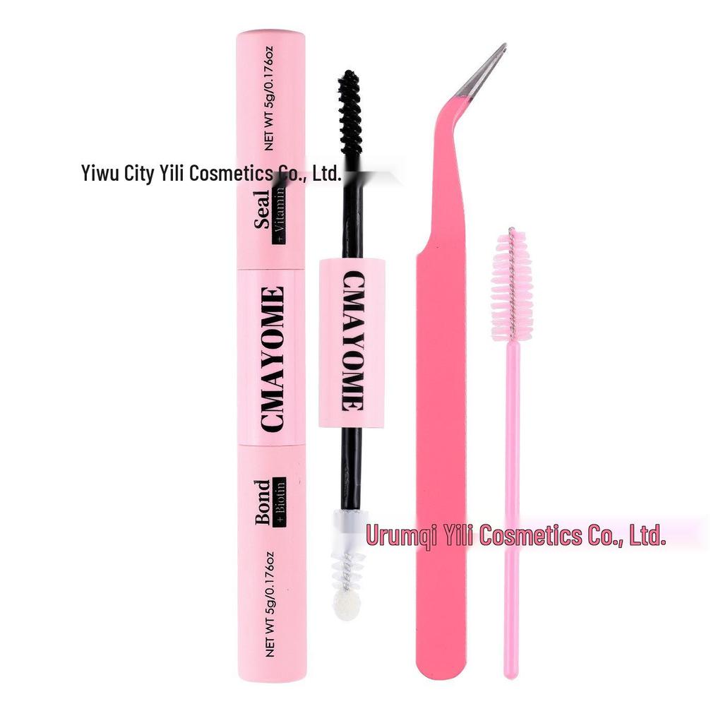 Large Capacity DIY Eyelash Extension Set: Natural Thick D Curl Segmented Self-Grafting Single Cluster Blossom Lashes
