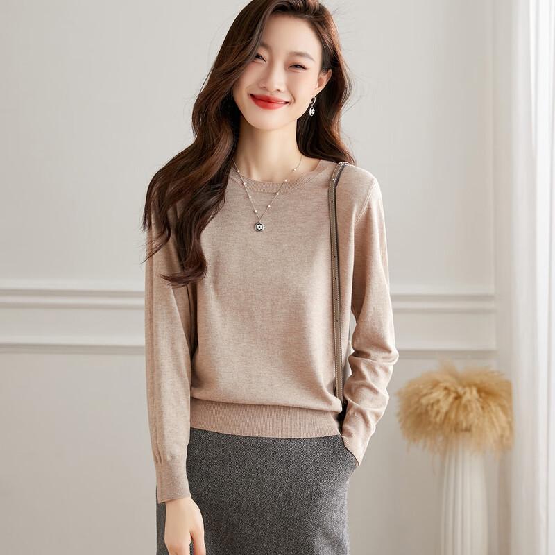 

Srcr Women s Wool Blend Crewneck Sweater XL