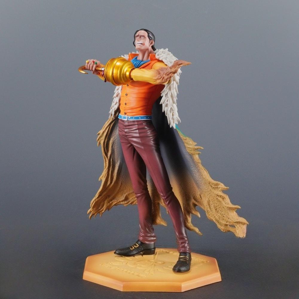 29cm/11.42in Anime One Piece Figure Sir Crocodile Action Figures Pvc Statue Desktop Ornamen Collection Model Toys Gifts