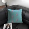 Lightning Fashion Cushion Cover Natural Linen Organic Fabric DoubleSided Printing Sofa Home Decor Gift Pillow Case