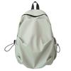 New Simple Backpack for College Students Solid Color Large Capacity Casual Trendy Backpack Niche Design Backpack