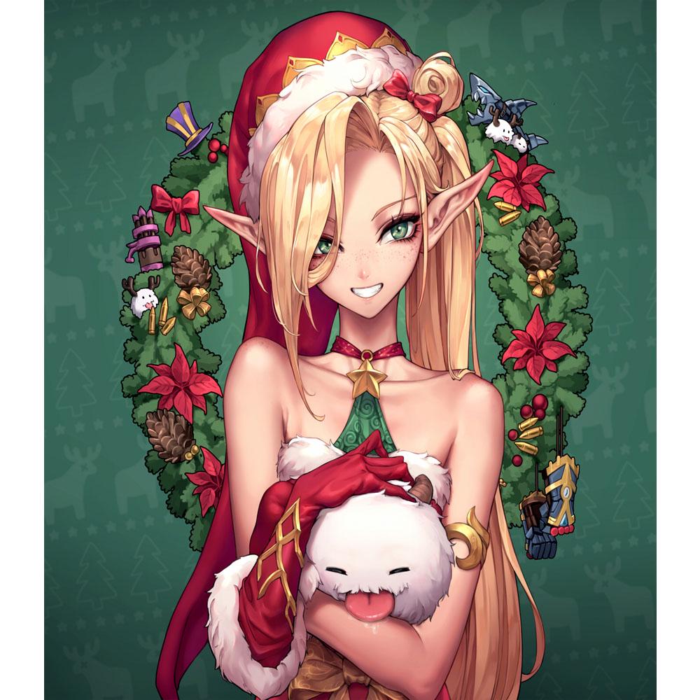 Diamond Painted Santa 5D DIY Diamond Full Circle Diamond Embroidery Snowman Mosaic Home Decoration Gift