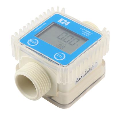 Turbine Digital Diesel Öl Kraftstoff Flow Meter Gauge 1 "BSPP Für Chemikalien Flüssigkeit Wasser