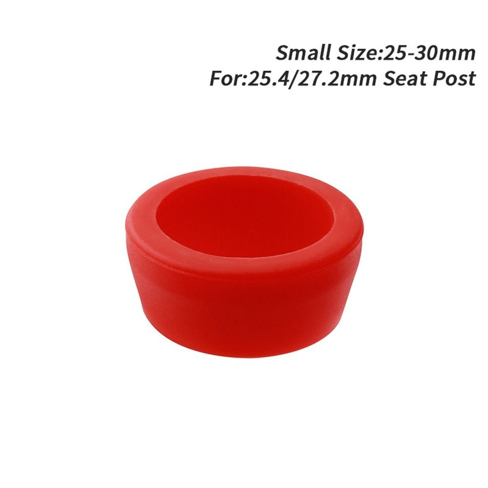 

Силиконовый подседельный штырь велосипеда 4 цвета защитное кольцо для подседельного штыря защитное кольцо для горного шоссейного велосипеда Red-25-30mm