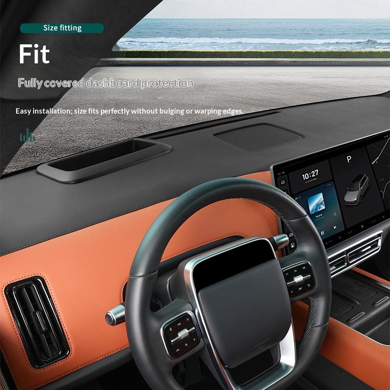 For Li L6 L7 L8 L9 2025 2024 Lixiang Dashboard Center Console Sunshade Pad Sun Protection Non slip Mat
