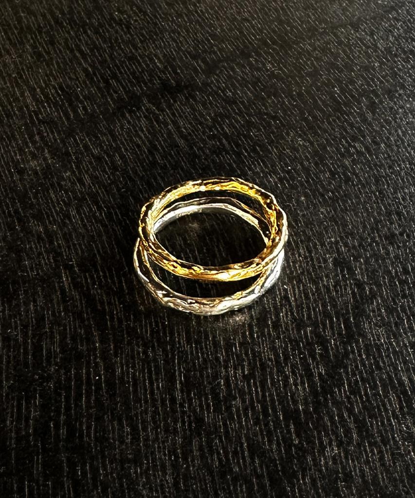 Flit Ocean Current Texture Ring 003