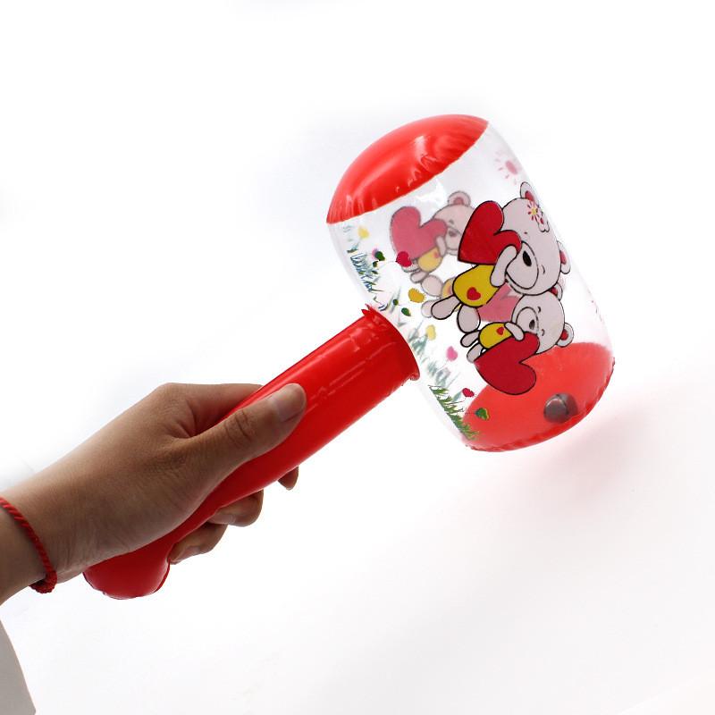 New Inflatable Hammer With Bell Air Hammer Baby Toys Kids Toys Party Supplies Inflatable Toys Swimming Pool Toys Baby Toy Stick