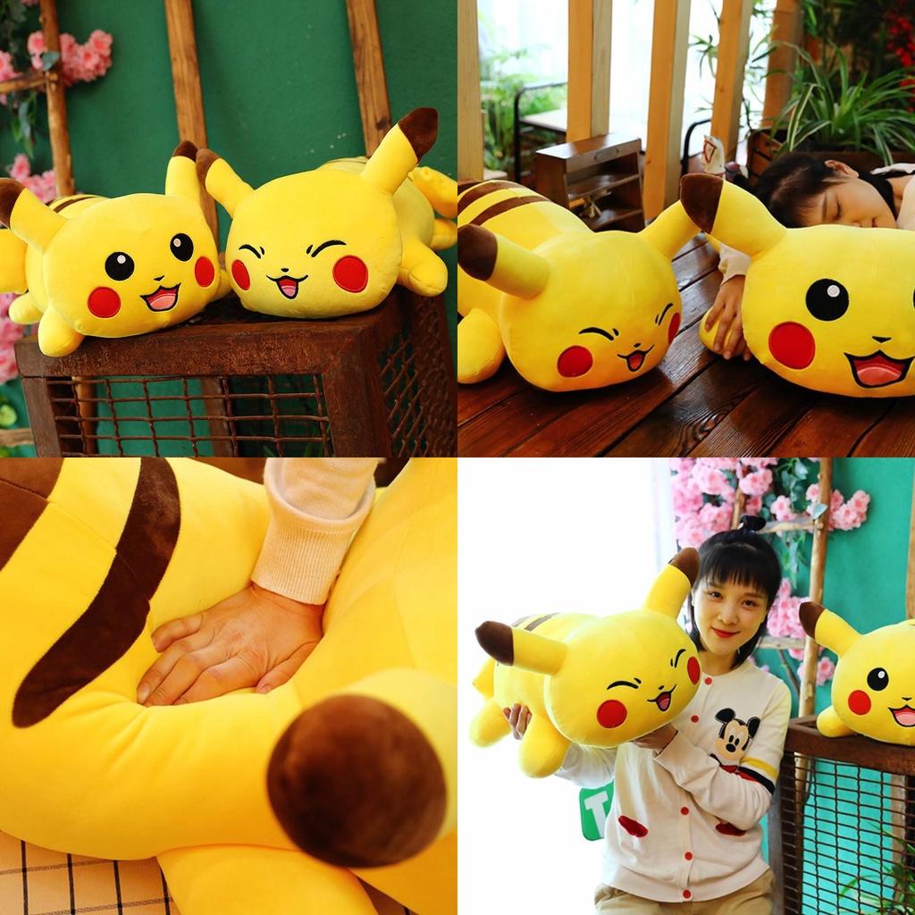 Pelúcia Grande do Pikachu Super Macia e Aconchegante Presente de Aniversário Ideal