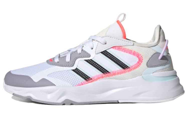 Adidas Neo Futureflow  White Dark Gray Cream  Women s FW7184 38