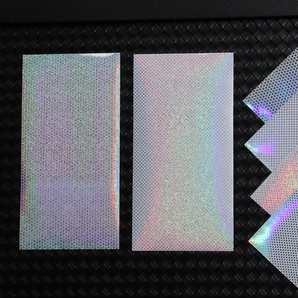 6 Colors Change Color Sticker Fly Tying Material Fishing Lure Flash Tape Holographic Adhesive Film