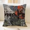 Anime Ddorohedoro Office Cushion Pillowcase Car Cushion CoverXCM Lumbar Pillowcase Sofa Pillowcover