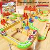 Versatile Magnetic 3D Track Car: Children's High-Speed Electric Rail Toy
