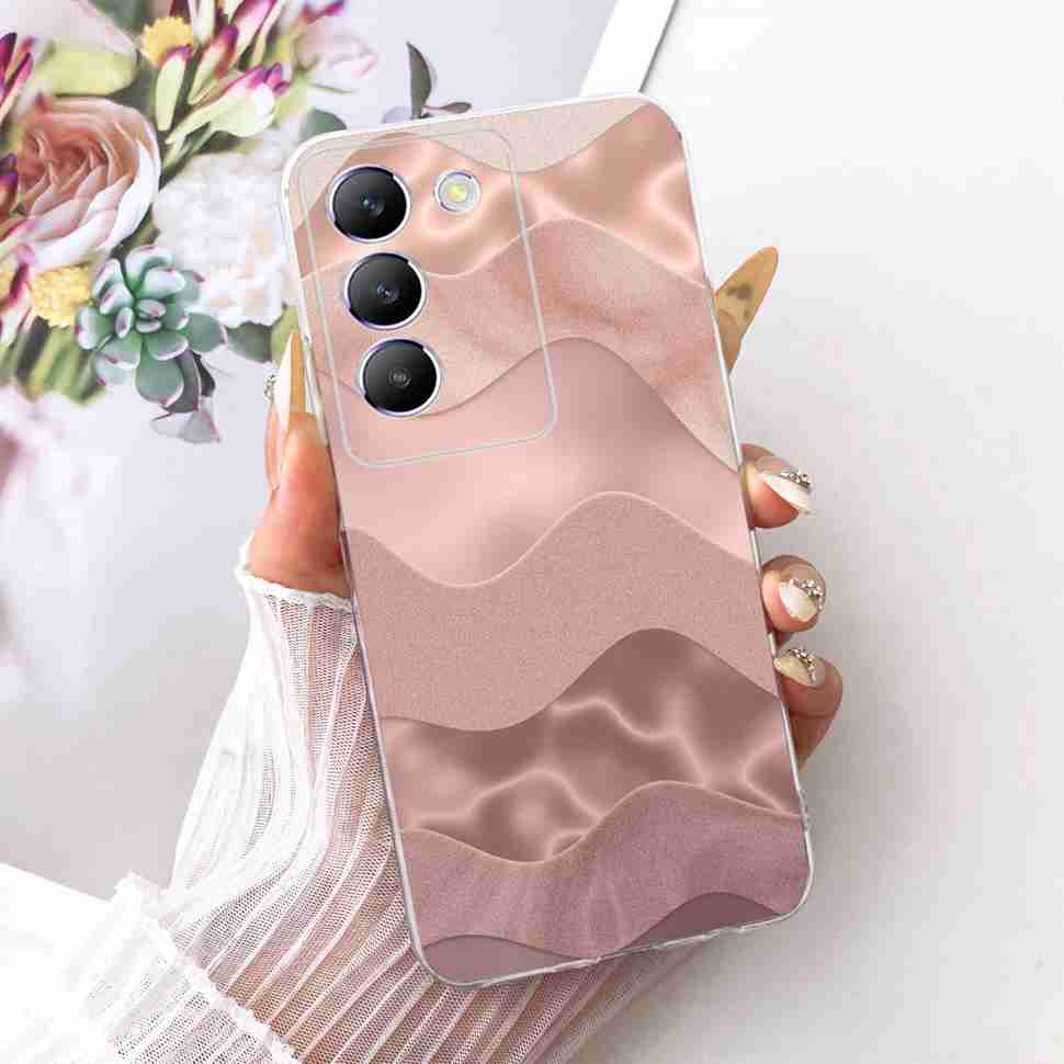 For Vivo Y100 IDN 5G Case New Fashion Painted Cover Silicone Soft TPU Fundas For Vivo Y200e Y 200E 100 Phone Case Coque