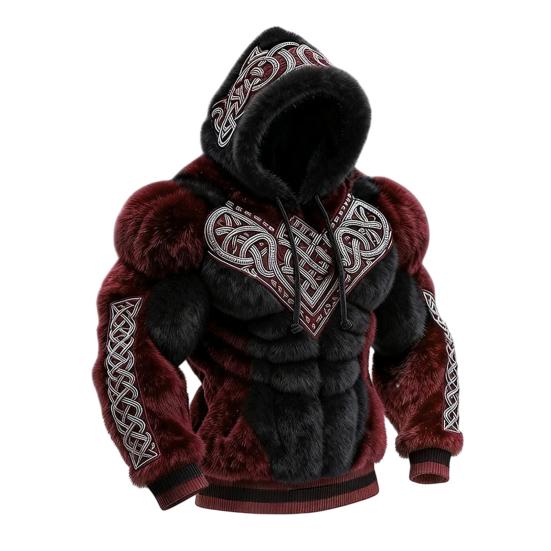 Чоловічий светр-худі з капюшоном на шнурку, з довгим рукавом, 3D цифровий принт, вуличний стиль, повсякденний, для тренувань