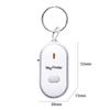 Pet Tracker Light Torch Sound Control Alarm Locator Tracker Keyfinder LED Whistle Key Finder